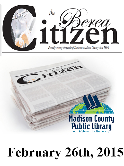 Title details for The Berea Citizen 2015 02/26 by Berea Publishing, Inc - Available